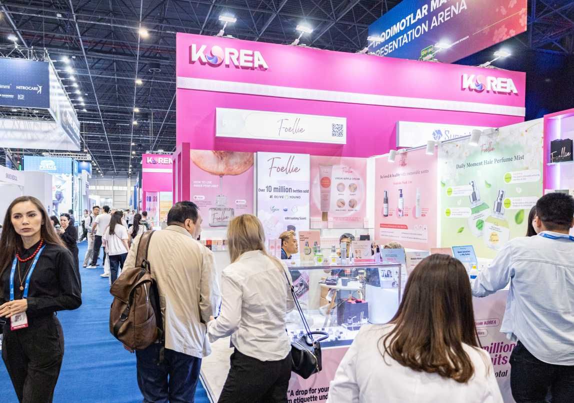 Korean pavilion at Beauty Uzbekistan