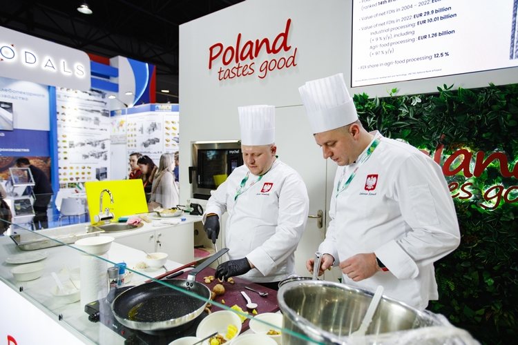National stand of Poland
