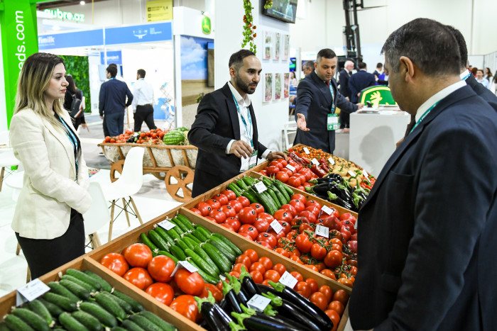 Food suppliers' stands