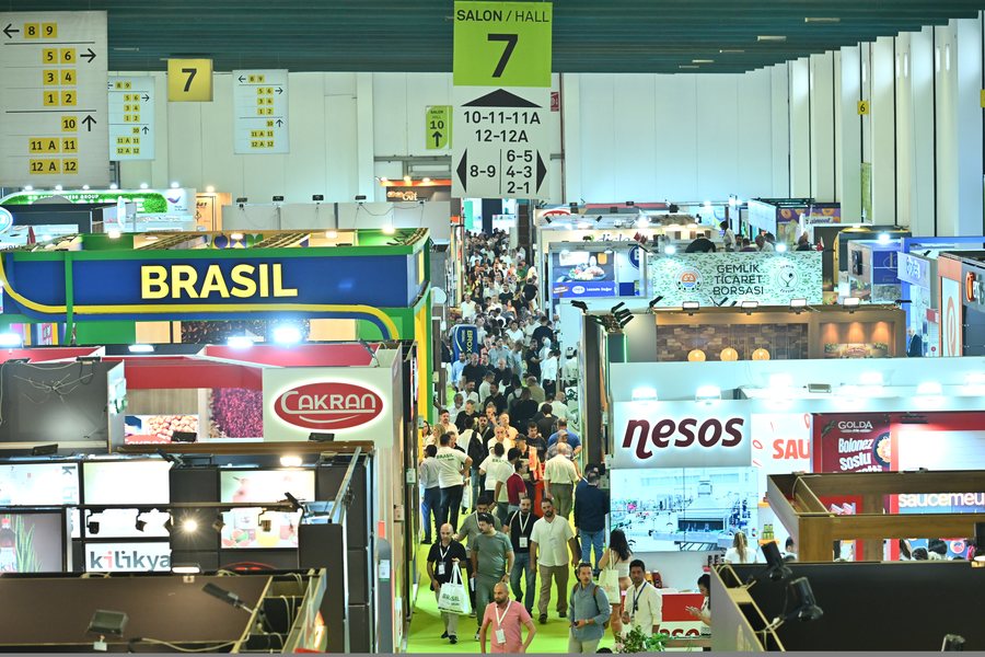 Зал WorldFood Istanbul