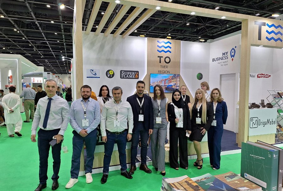 Стенд Тверской области на Dubai Woodshow