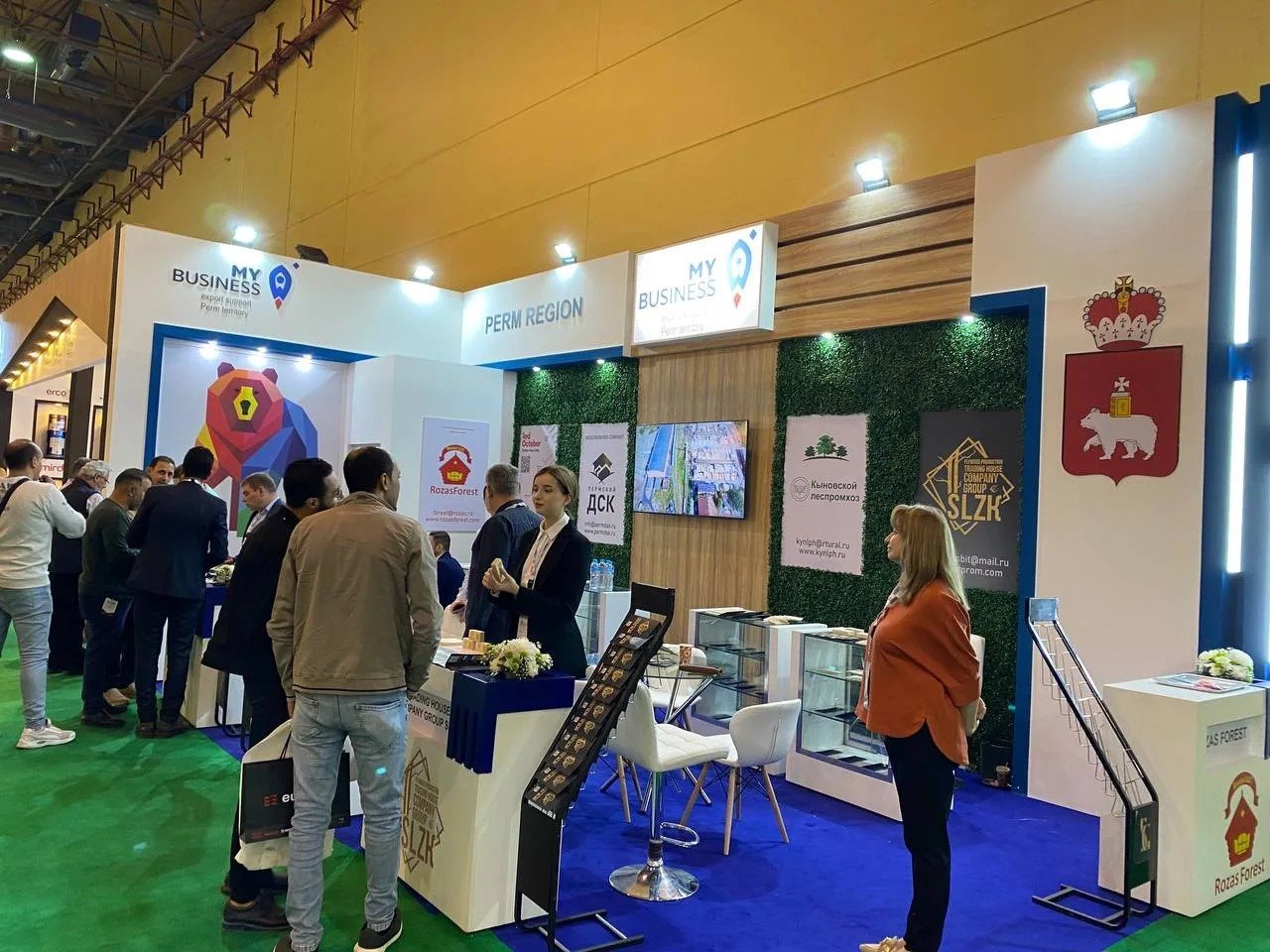 Коллективный стенд Пермского края на Cairo WoodShow