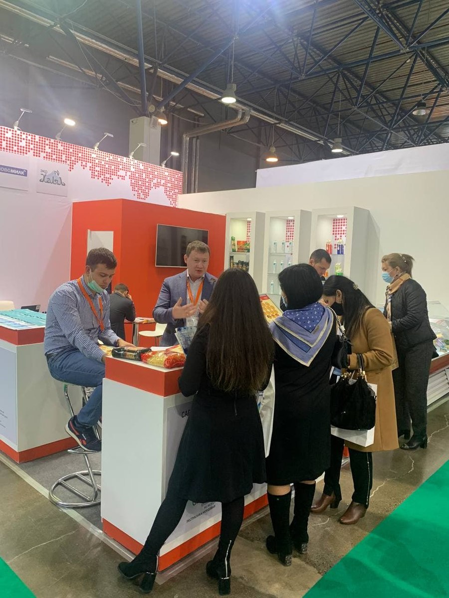 Стенд Мордовии на выставке FoodExpo Qazaqstan